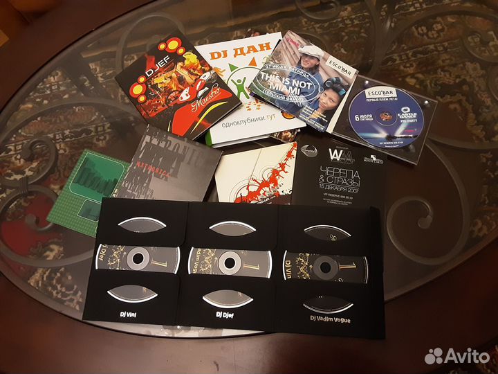 Музыкальные cd диски клуба arena и др