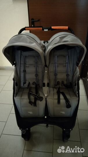 Коляска для двойни Valco Baby Snap Duo Cool Grey