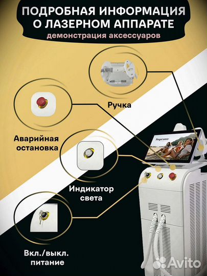 Сопрано Титаниум: лазер для эпиляции от 220 т.р
