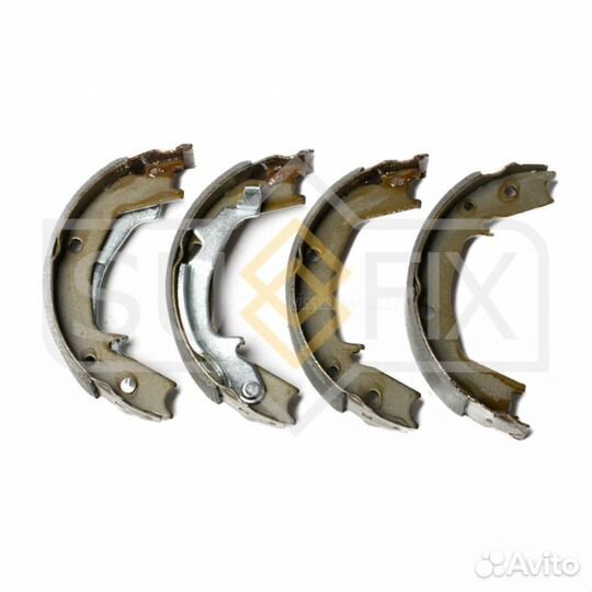 Sufix SY-1025 Барабанные тормозные колодки зад прав/лев