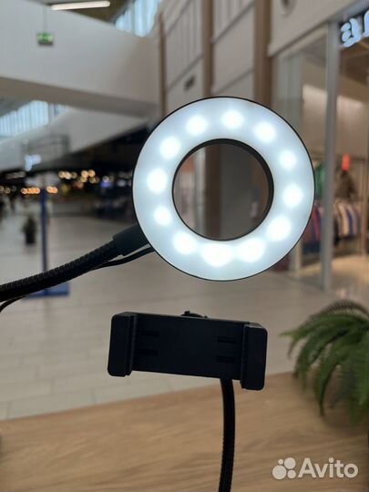 Держатель настольный прищепка+кольцо