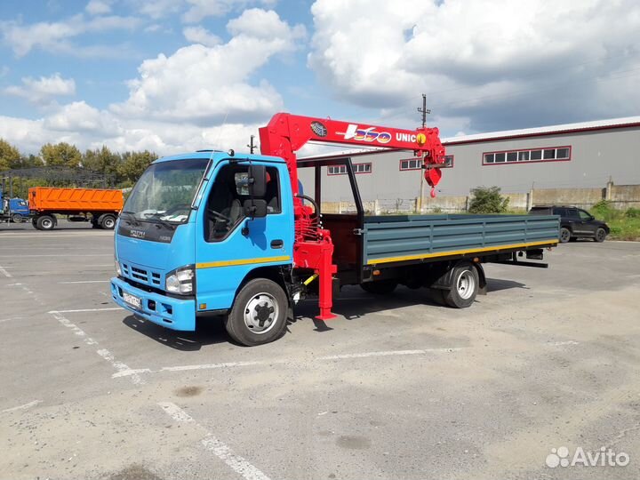 Isuzu NQR75 с КМУ, 2008