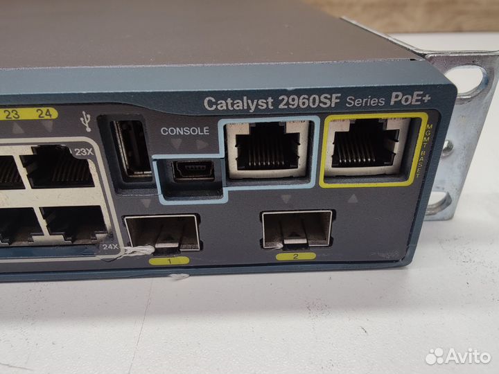 PoE 24 порта, Коммутатор Cisco WS-C2960S-F24PS-L