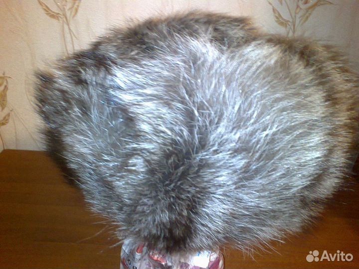 Шапка лисья новая, размер 58-59