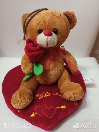 Говорящий медвежонок с сердцем