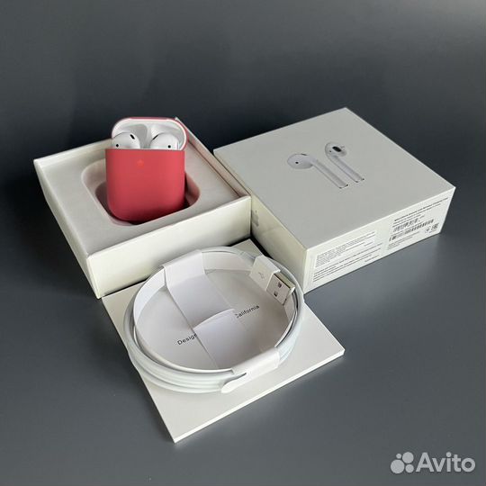 Наушники Airpods 2 / 3 / Pro 2 с гарантией