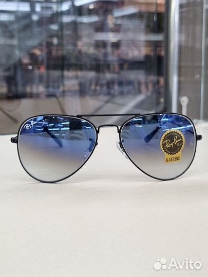 Очки ray ban aviator 3025 градиент