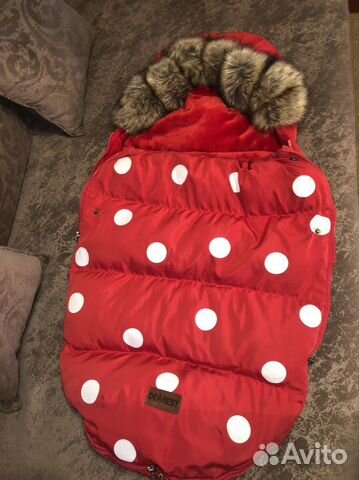 Зимний конверт в коляску