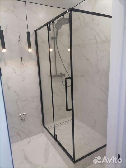 Сборка. Установка душевых кабин