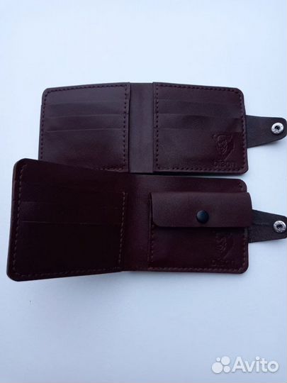 Мужское кожаное портмоне