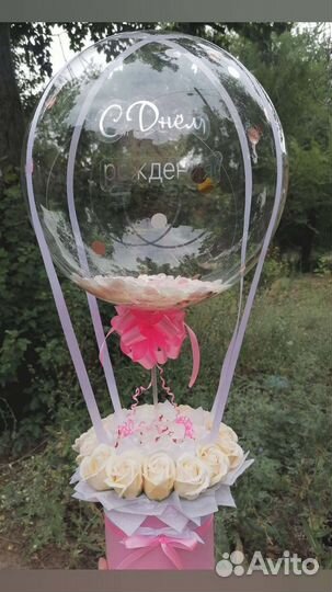 Съедобные букеты и мыльные розы