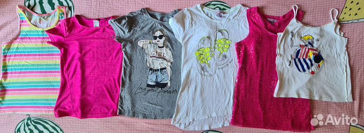 Пакет летних вещей для девочки 11-13 лет