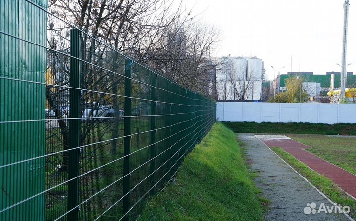 Забор металлический профессионально качественно