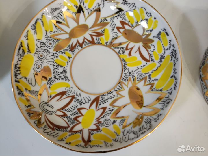 Чайные пары лфз СССР золотая ромашка