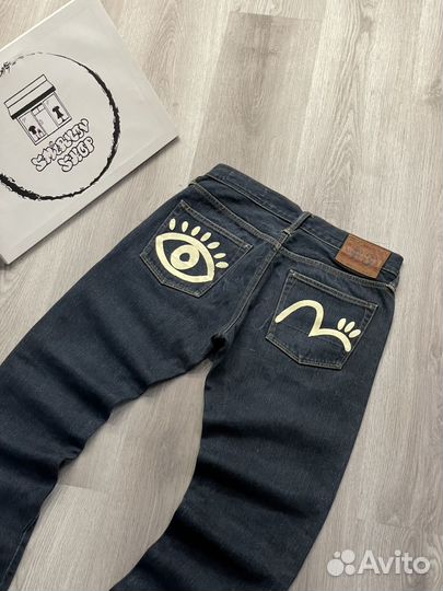 Джинсы evisu vintage