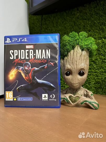 Spider-Man Miles Morales PS4 диск
