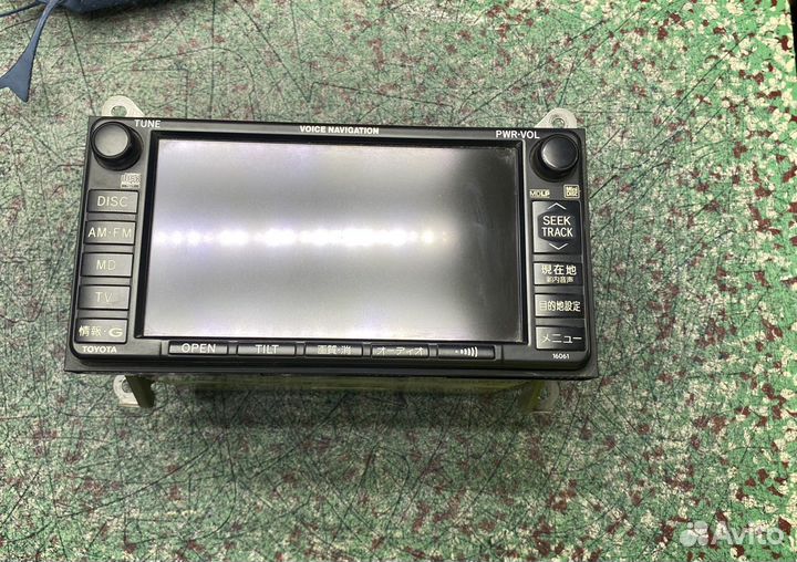 Магнитола японская toyota Alphard