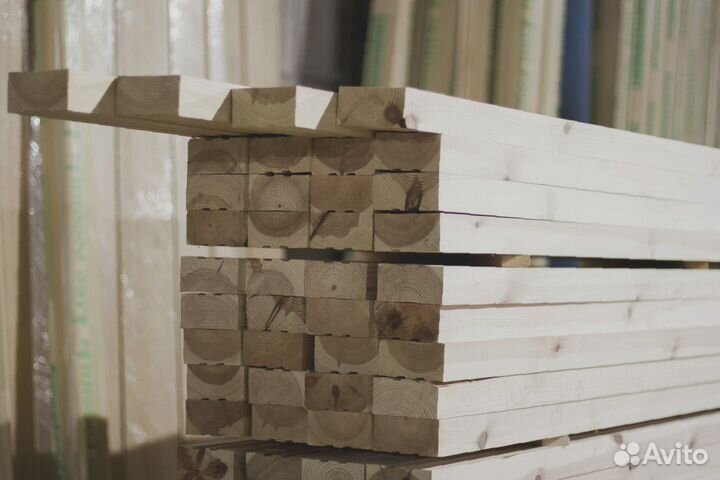 Каркасы из лиственничного бруса