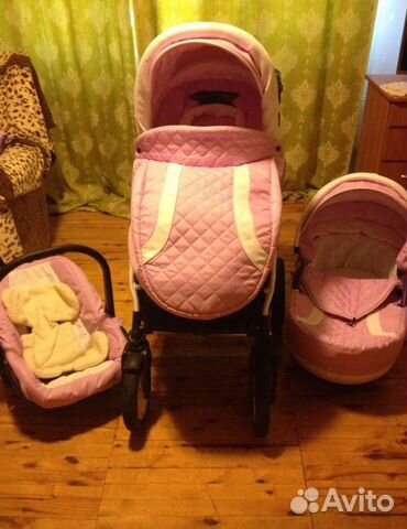 Детские коляски 3 в 1 бу