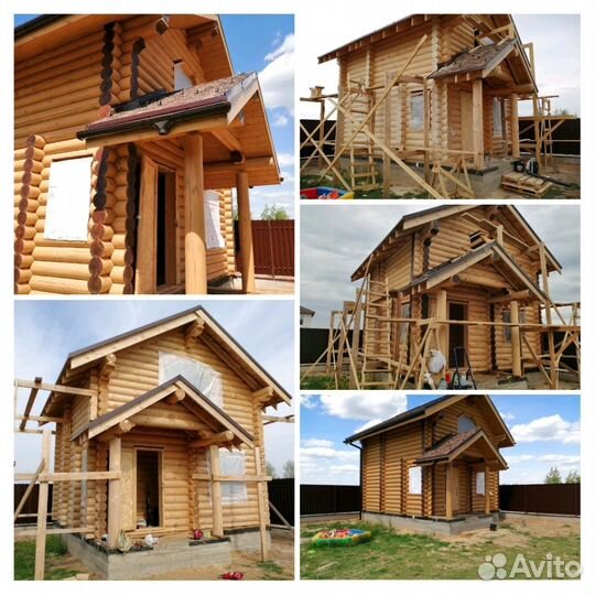 Отделка деревянных домов