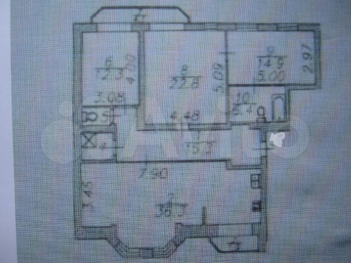 3-к. квартира, 118 м², 2/5 эт.