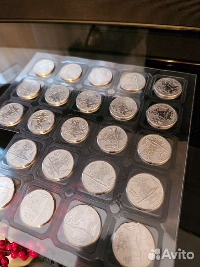 Монеты олимпиада в Сочи 2014