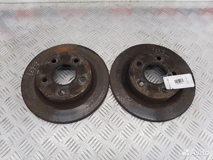 Диск тормозной задний для Opel Zafira B 93190175