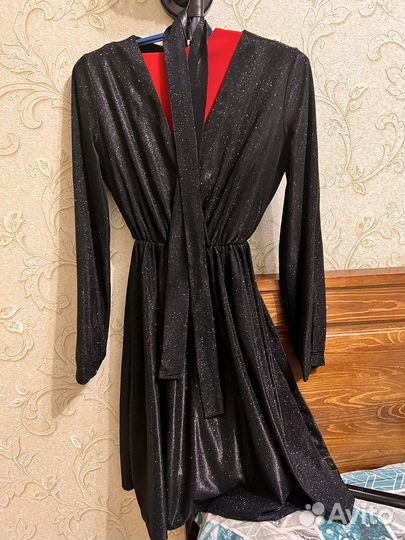 Вечернее платье 48рр черное