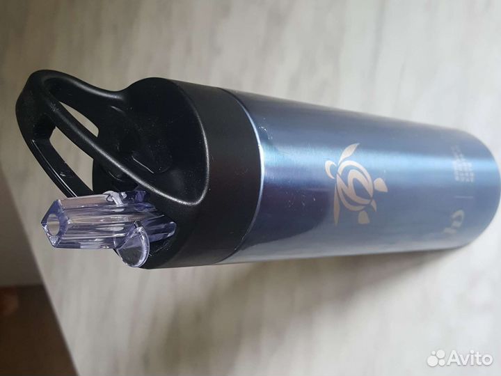 Бутылка спортивная металлическая