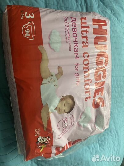 Подгузники Huggies Ultra Comfort 3