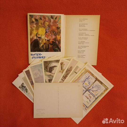 Комплекты открыток СССР