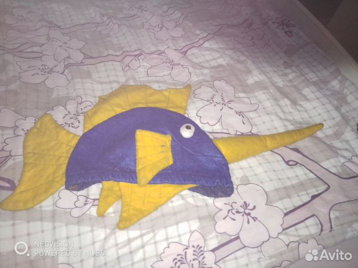 Шапка-рыбка