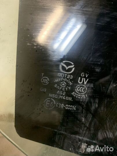 Стекло задней правой двери Мазда cx7