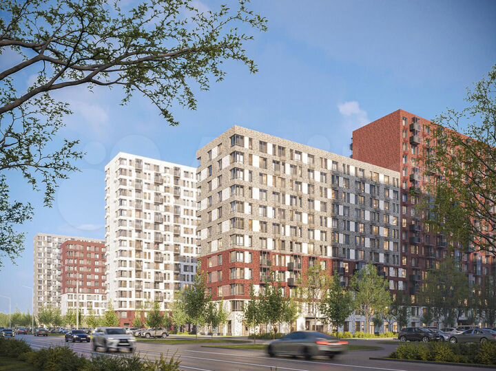 3-к. квартира, 88,2 м², 6/16 эт.