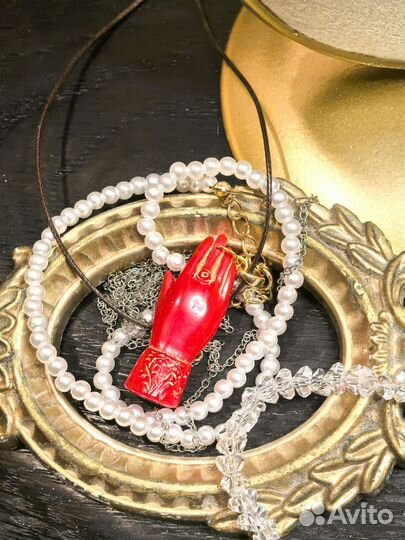 Кулон бохо, этно