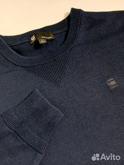 Джемпер шерстяной G-star Premium Basic