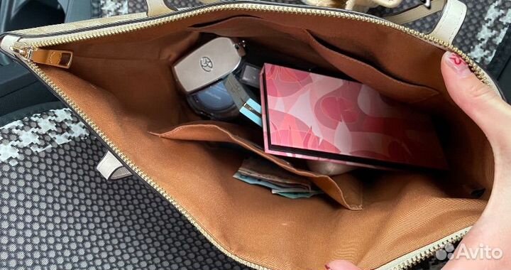 Оригинальная сумка coach Zip Top Tote 30