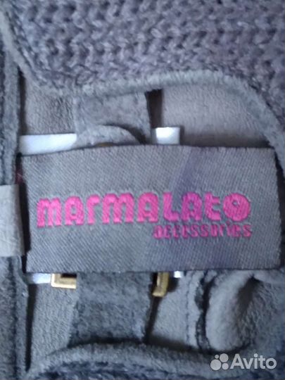 Перчатки замшевые автомото marmalato