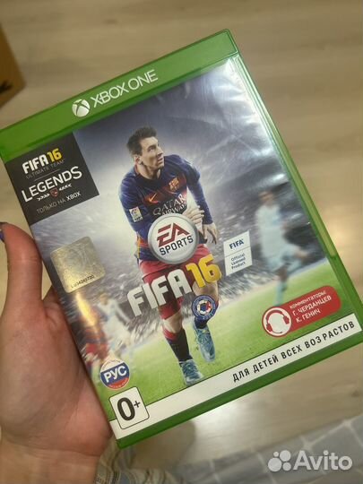 Игры на xbox one FIFA 16