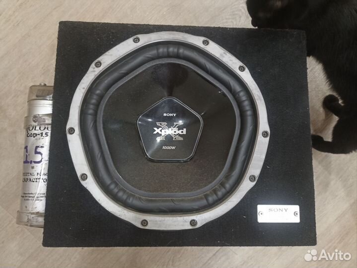Сабвуфер sony xplod 1000w
