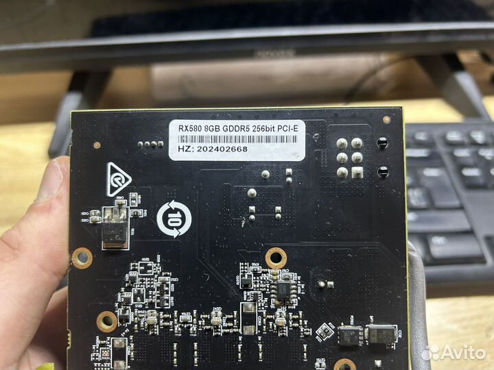Видеокарта rx580 8gb