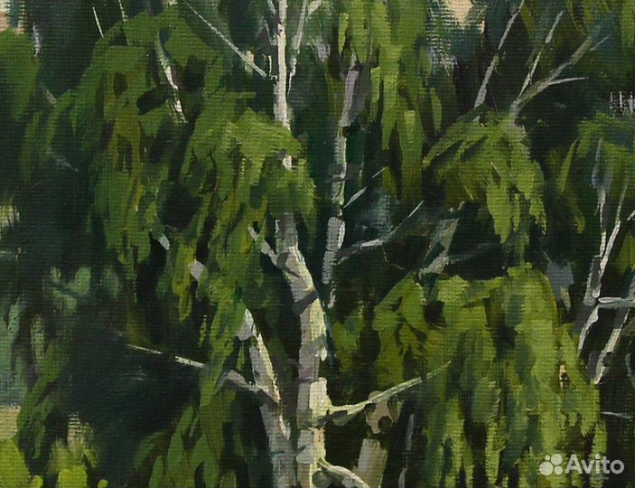 Картина Березка. Алексей Васильев