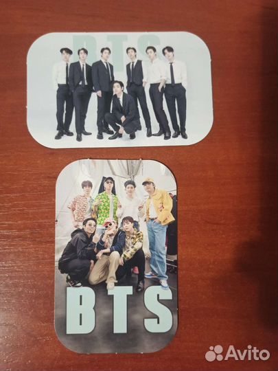 Карточки BTS