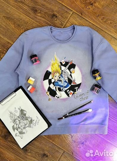 Добавлю красок в ваши вещи, кастом, рисую на заказ