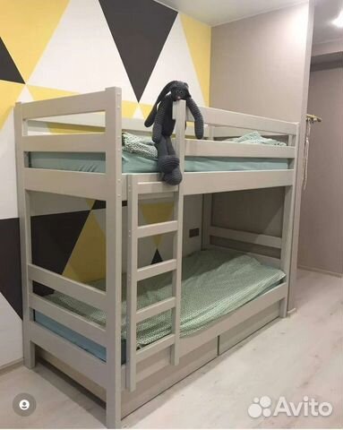Двухъярусная кровать для детей (Ника- без бортика)
