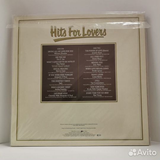 Various - Hits For Lovers (LP) '86