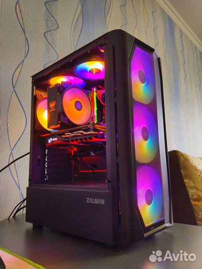 Мощный игровой пк Intel Core i5-10400F