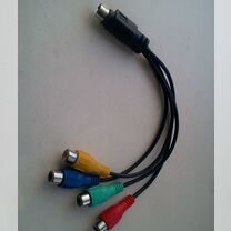 S-video кабель, переходники, адаптер RCA