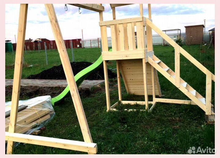 Детская площадка, комплекс, городок