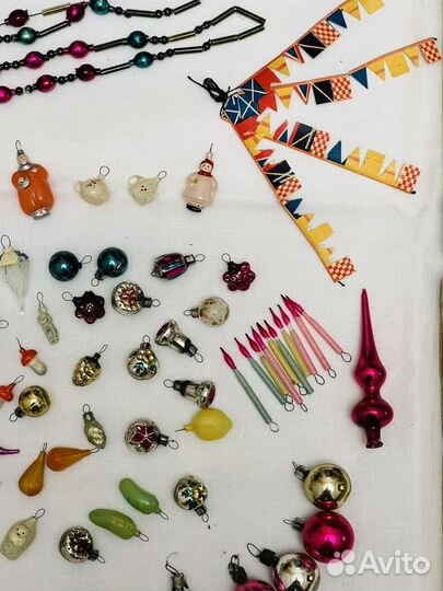 Елочные игрушки малютка набор номер 2 Елочка